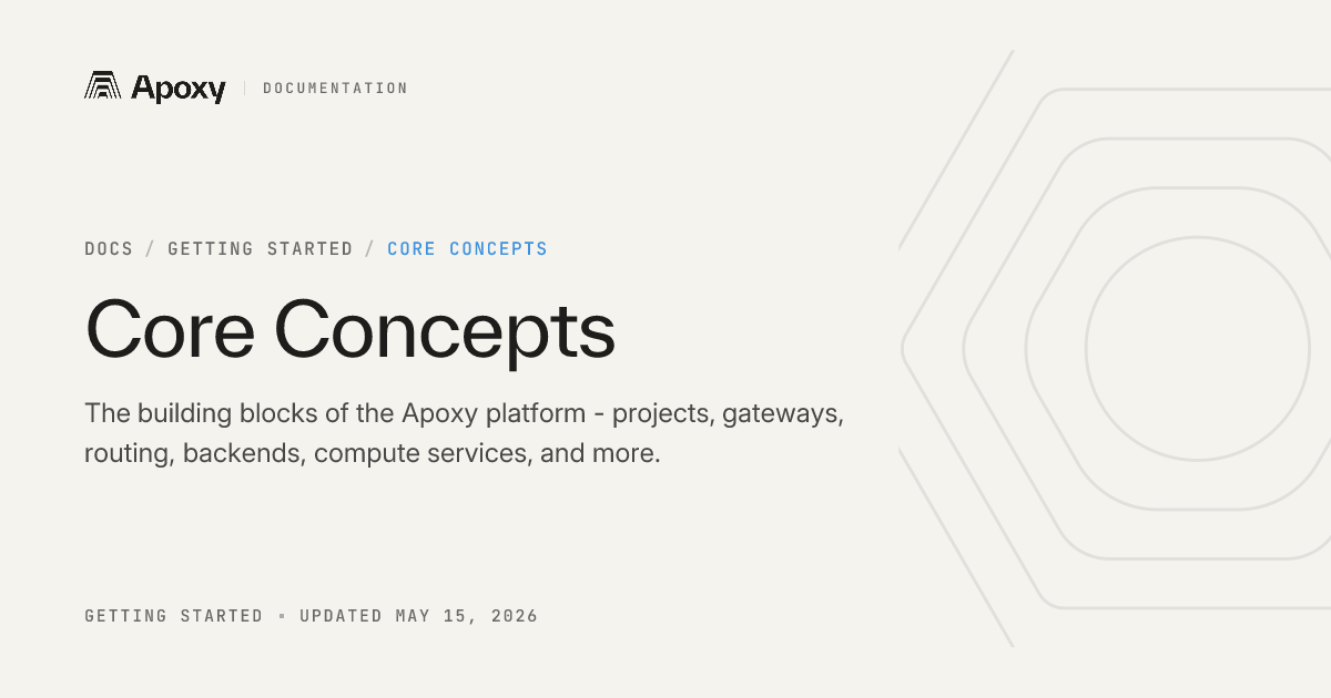 Core Concepts — Apoxy Docs